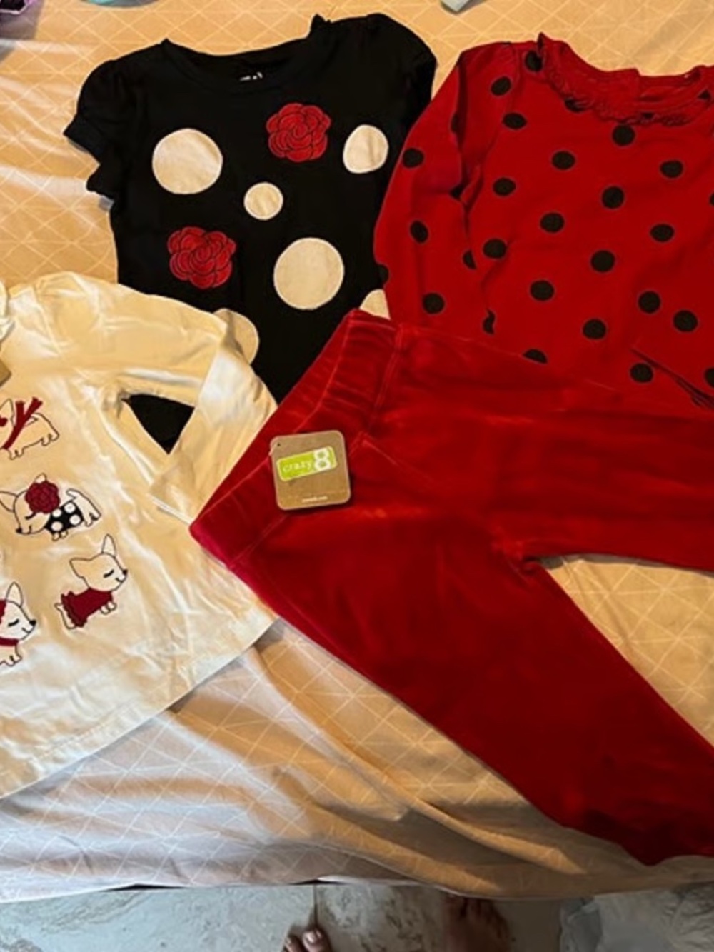 NEW WITH TAGS! SIZE 18-24 MONTHS CRAZY 8 BUNDLE 4 PIECES FROM A DOG LINE LOT1300